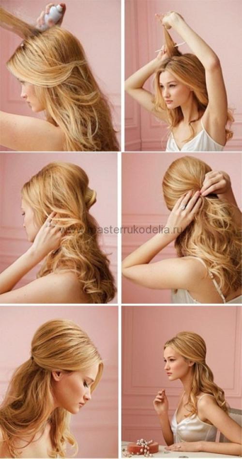 Мастер-класс прически на выпускной. Причёска на выпускной