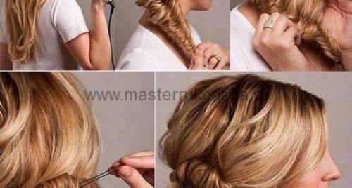 Мастер-класс прически на выпускной. Причёска на выпускной