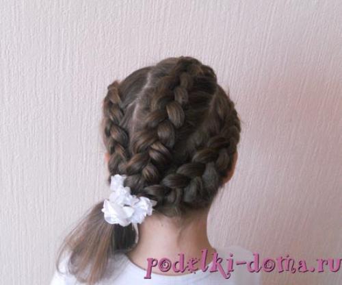 Мастер-классы по прическам для девочек. Красивая прическа для девочки (мастер-класс) 