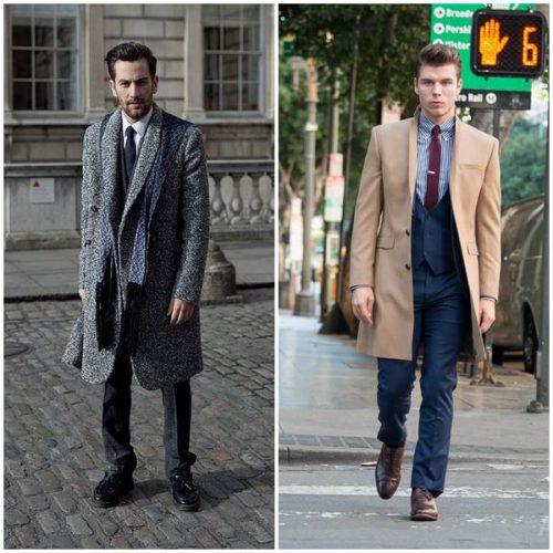 Обувь под пальто мужское. Под какую одежду носить мужское пальто