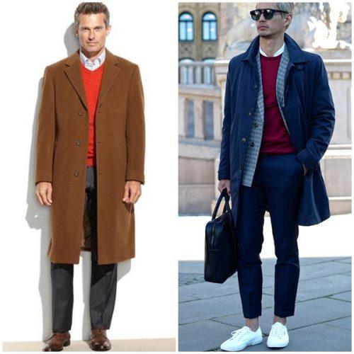 Обувь под пальто мужское. Под какую одежду носить мужское пальто