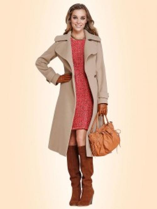 Сочетание пальто и ботинки. С какой обувью носить длинное пальто?