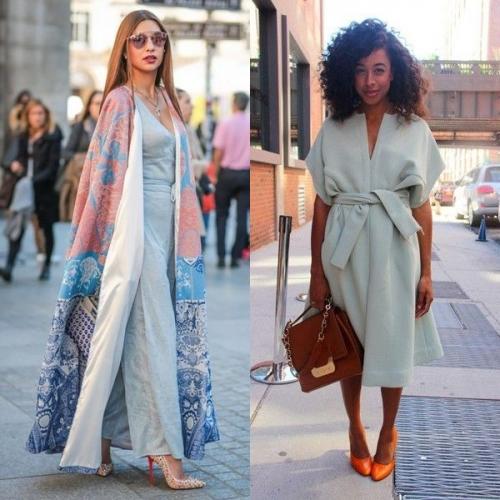 С чем носить длинное пальто-халат. Модели пальто-халатов 2020: модные изделия на фото