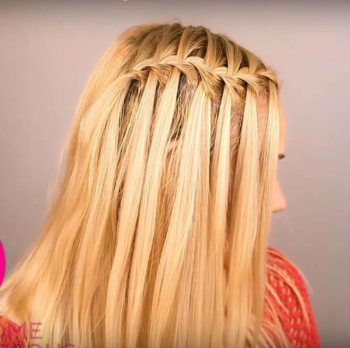 Стрижка на длинные волосы водопад. Прическа водопад — схемы плетения, особенности оформления и ухода + фото 27 Стрижка на длинные волосы водопад. Прическа водопад — схемы плетения, особенности оформления и ухода + фото 27