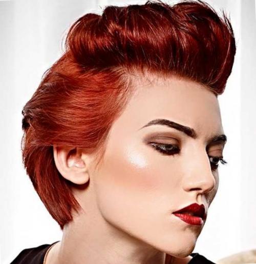 Укладка феном на короткие волосы. Укладки на короткие волосы