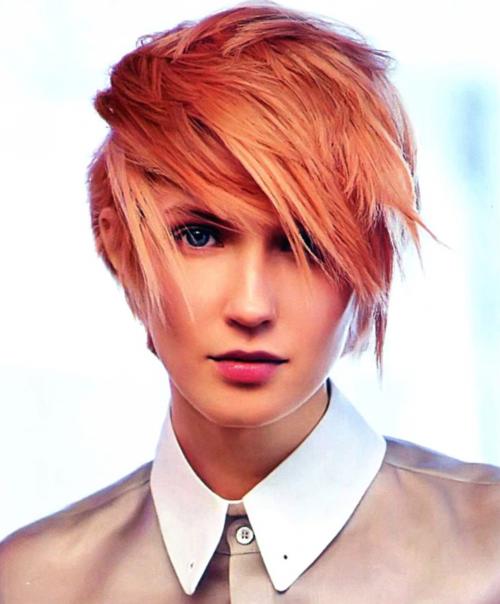 Укладка феном на короткие волосы. Укладки на короткие волосы