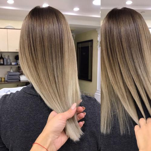 Как успешно перекраситься из черного в блонд.. Как выйти из черного оттенка