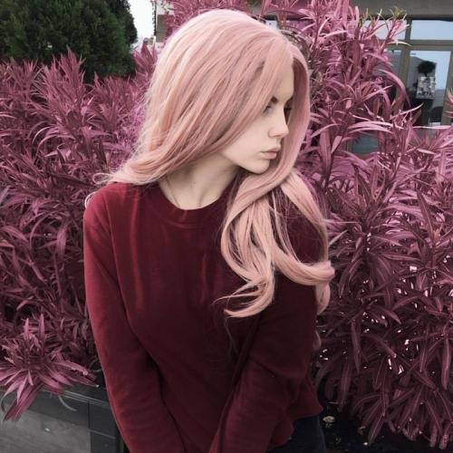 Розовый цвет волос 2021. Розовый цвет волос: фото лучших оттенков