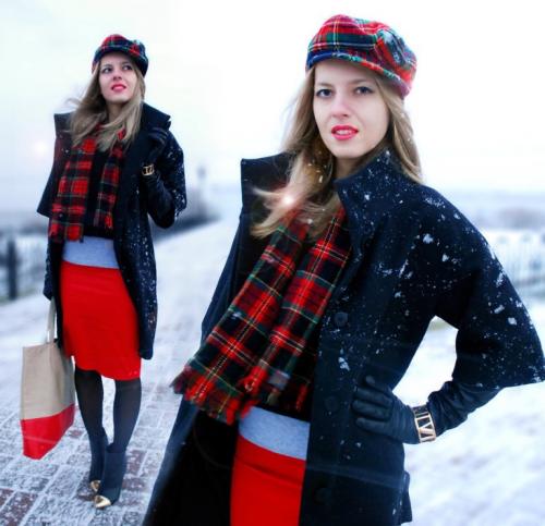 Красная юбка-карандаш: 10 стильных вариантов на каждый день 13 Красная юбка-карандаш: 10 стильных вариантов на каждый день 13