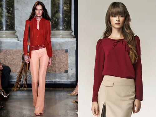 С чем носить красную блузку этой весной: 5 стильных вариантов 15