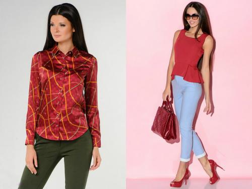 С чем носить красную блузку этой весной: 5 стильных вариантов 16