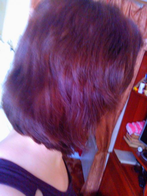 Как перекрасить волосы из темного в русый. Из брюнетки в русый част.