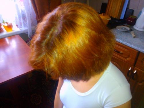 Как перекрасить волосы из темного в русый. Из брюнетки в русый част.