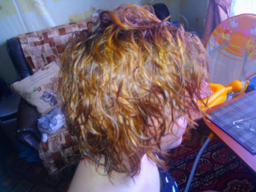 Как перекрасить волосы из темного в русый. Из брюнетки в русый част.