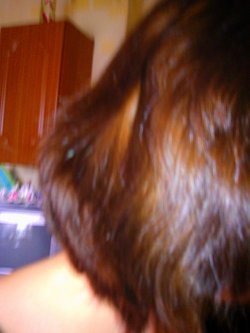 Как перекрасить волосы из темного в русый. Из брюнетки в русый част.