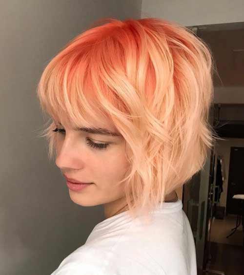 Стрижки на тонкие волосы 2022. Короткие стрижки с челкой для тонких волос