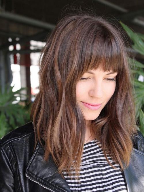 2022 Стрижка для средних волос без челки. Самые модные стрижки на средние волосы 2022 года –, что будет в тренде