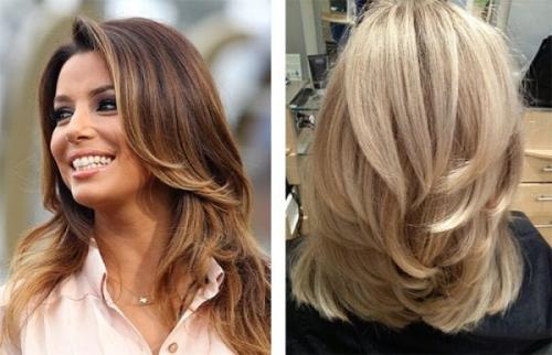 Многослойные стрижки на средние волосы. Многослойные стрижки и их плюсы