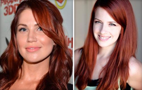 Каштановый цвет волос 2022. Оттенки каштанового цвета 02