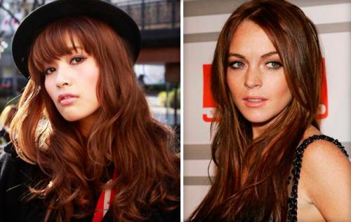 Каштановый цвет волос 2022. Оттенки каштанового цвета 01