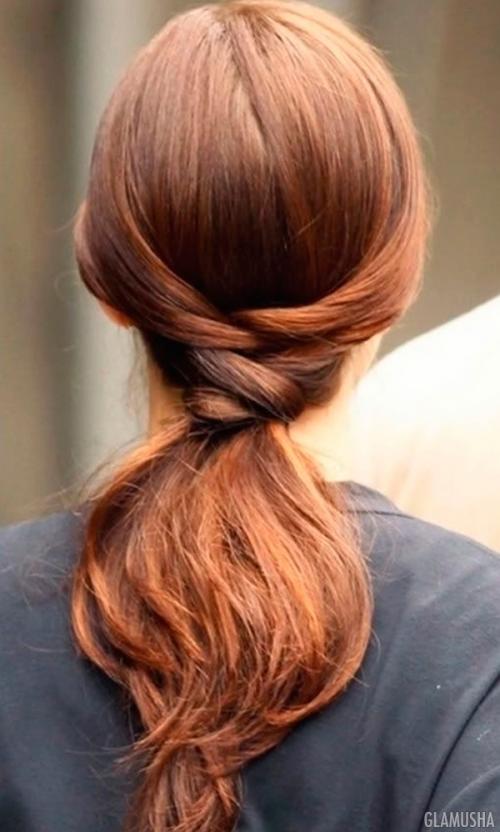 Коса рыбий хвост с подхватом. Коса «Рыбий хвост»: как плести + 15 вариантов причесок с инструкцией