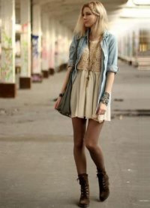 Цвет мокко в одежде кому идет. 