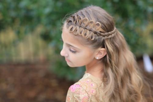 Воздушная коса с резинками. Косички с резинками: фото пошагово