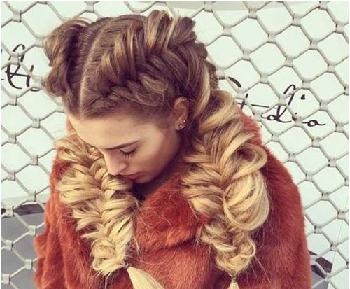 Прическа коса воздушная. Особенности и тренды прически «Водопад» 02