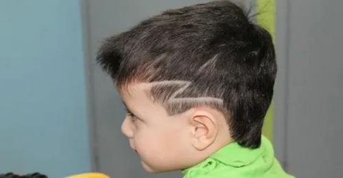 Рисунки на голове для мальчиков. Стрижки для мальчиков с рисунком на висках — фото причесок 34 Рисунки на голове для мальчиков. Стрижки для мальчиков с рисунком на висках — фото причесок 34