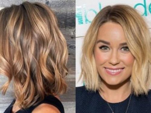 Неформальные стрижки на средние волосы. Стильные прически 05