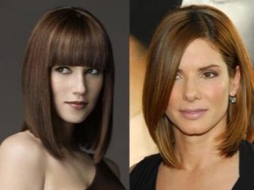 Неформальные стрижки на средние волосы. Стильные прически 04