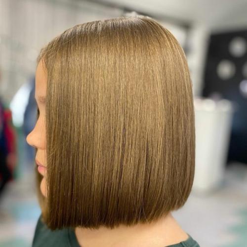 Креативная стрижка каре. Техника стрижки каре