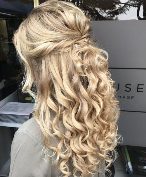 Вечерняя укладка на распущенные волосы. Прически с распущенными волосами — модные красивые идеи, оригинальные варианты причесок и обзор актуальных моделей (105 фото)