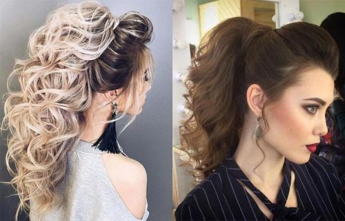 Быстрые прически на средние волосы на каждый день. Стильные и быстрые прически с хвостами для девушек и женщин