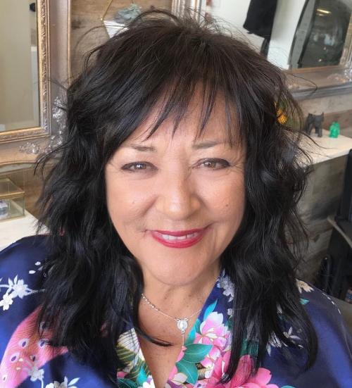 Стрижки для тонких и редких волос после 50 лет. Стрижки после 50 лет с челкой на тонкие волосы: 17 самых лучших идей