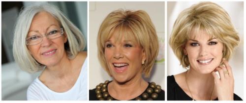 Короткие стрижки для тонких волос для женщин з.  (+105 фото) Женские стрижки на тонкие волосы в 40 или 50 лет