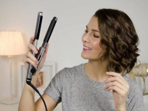 Укладка утюжком на средние волосы. Укладка волос утюжком: прямые завить, кудрявые распрямить 12