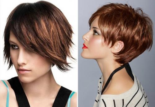 Градуированная стрижка на тонкие волосы. Слоистая стрижка на все типы волос