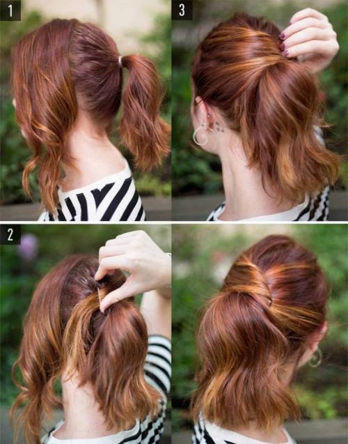 Укладка на короткие волосы в домашних условиях. Как красиво собрать короткие волосы