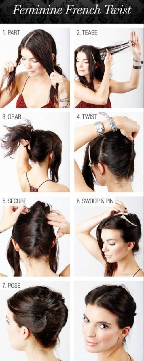 Укладка на короткие волосы в домашних условиях. Как красиво собрать короткие волосы