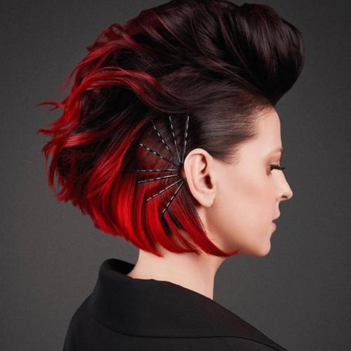 Стильные укладки на каре. Легкие повседневные прически на каре