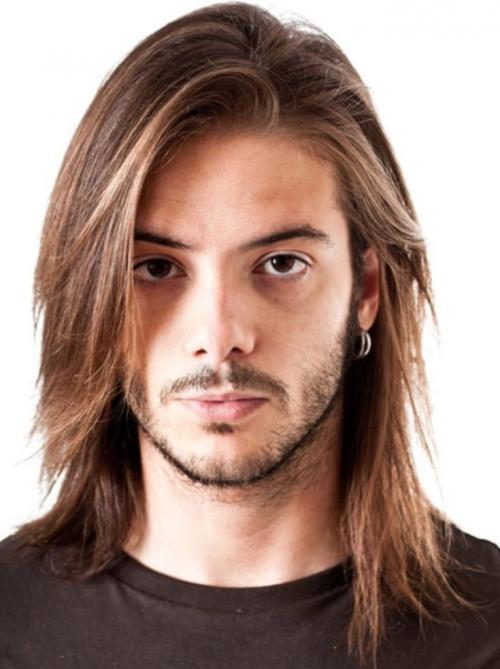 Длинные волосы без челки мужские. Классические варианты мужских стрижек на длинные волосы