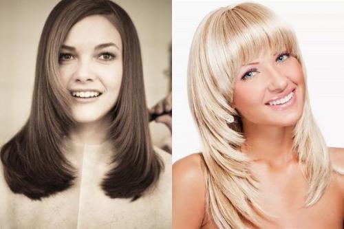 Объемные прически на средние волосы. Объемные стрижки для волос средней длины