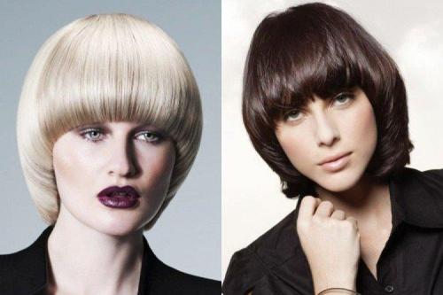 Объемные прически на короткие волосы. 10 стрижек на короткие волосы, придающие объем