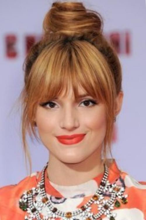 Прически на средние волосы с челкой на каждый день. Прически на средние волосы с челкой – фото