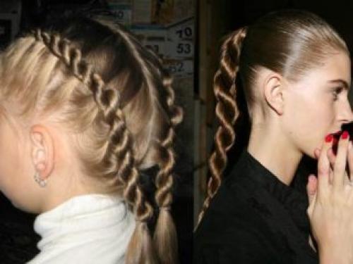 Легкие прически на средние волосы своими руками. Красивые прически на средние волосы быстро и легко поэтапно своими руками. Фото 34