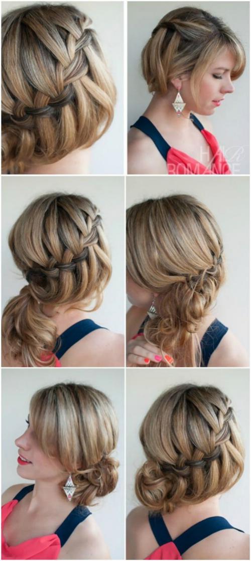 Прически на средние волосы с челкой на каждый день. Прически на средние волосы с челкой – фото