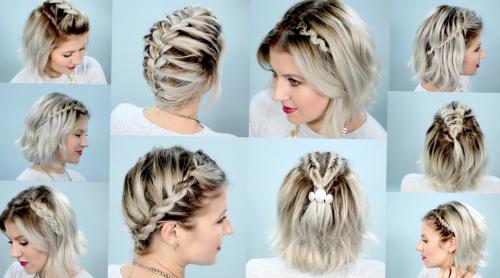 Как красиво заплести жидкие волосы. Красивые прически на средние тонкие волосы — фото