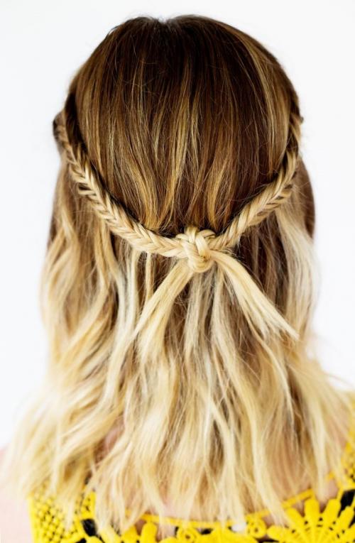 Как красиво заплести жидкие волосы. Красивые прически на средние тонкие волосы — фото