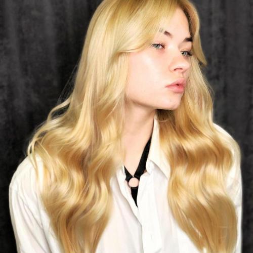 Как уложить волосы у лица. Как красиво и правильно уложить длинную челку?